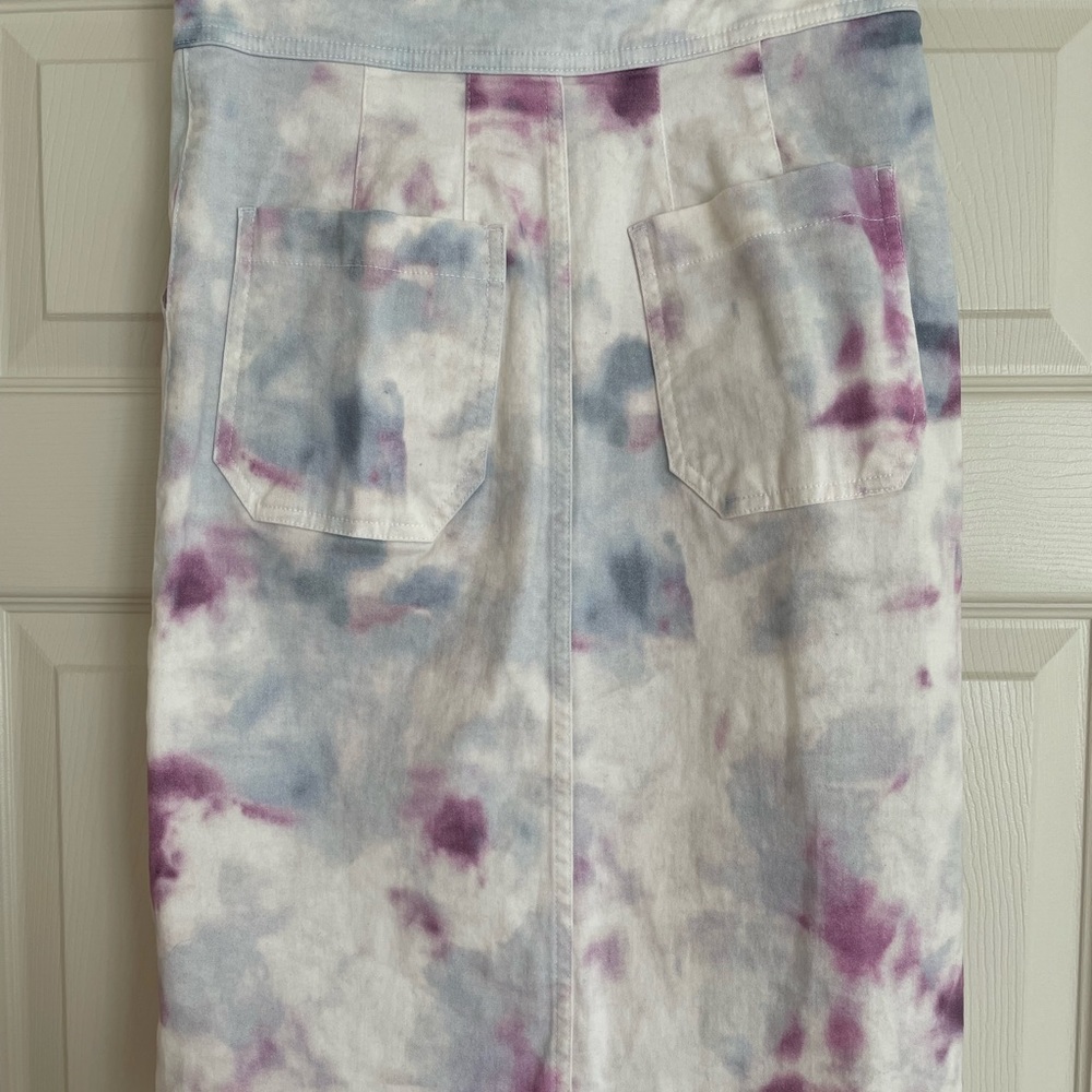 Anthropologie Tie Dye pencil skirt - Picture 2 of 3